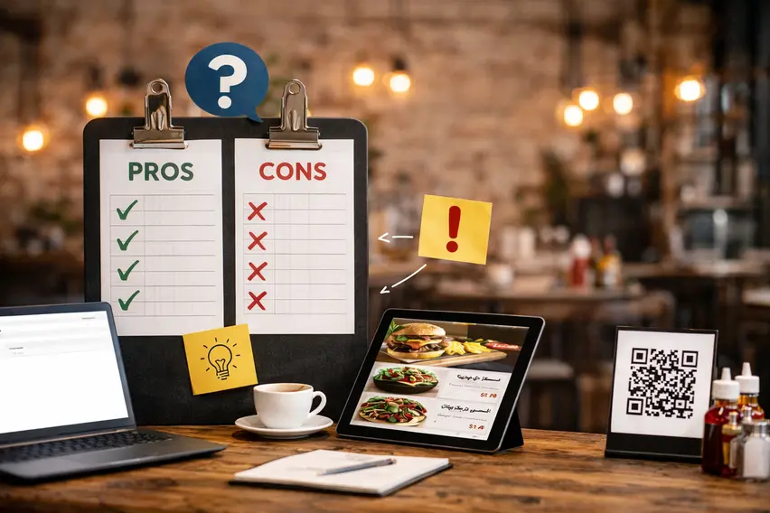 منوی انلاین؛ فرصت یا دردسر؟